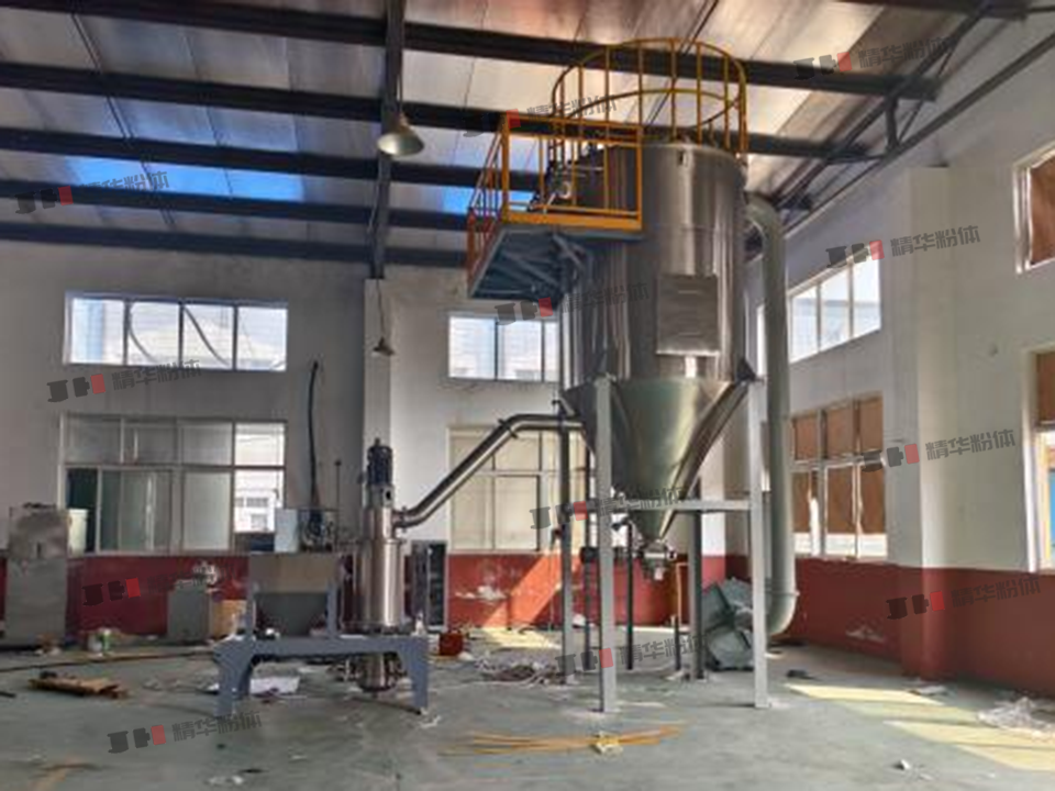 瀝青焦氣流粉碎機(jī)--安徽某公司